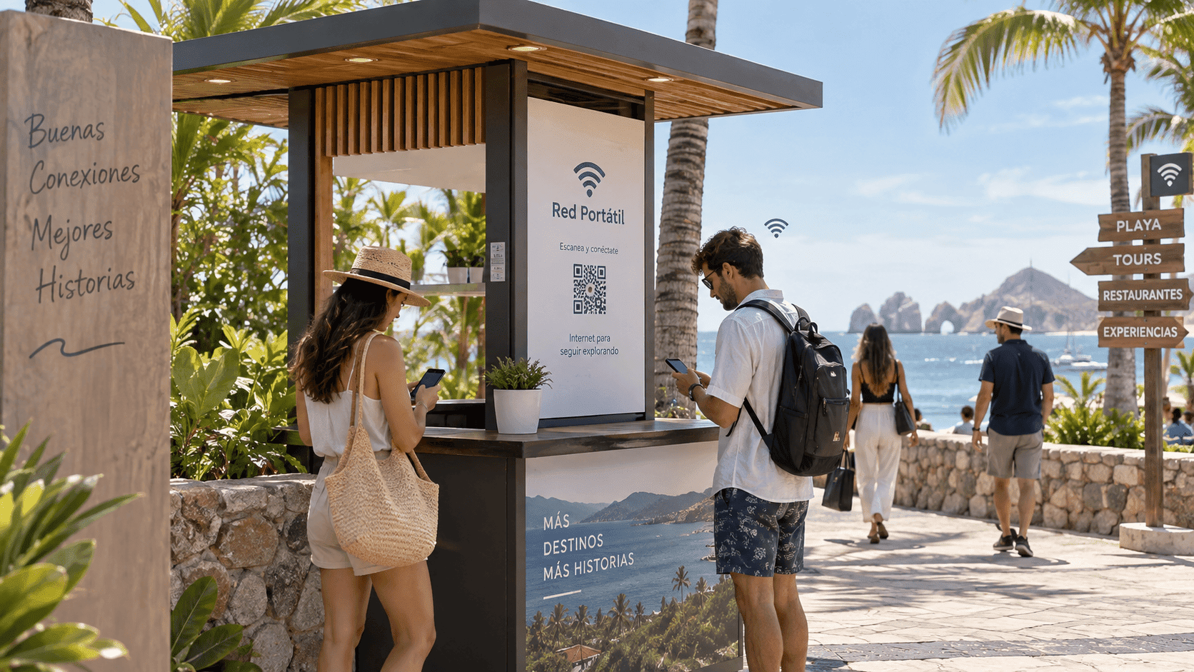 Red Portátil en eventos al aire libre